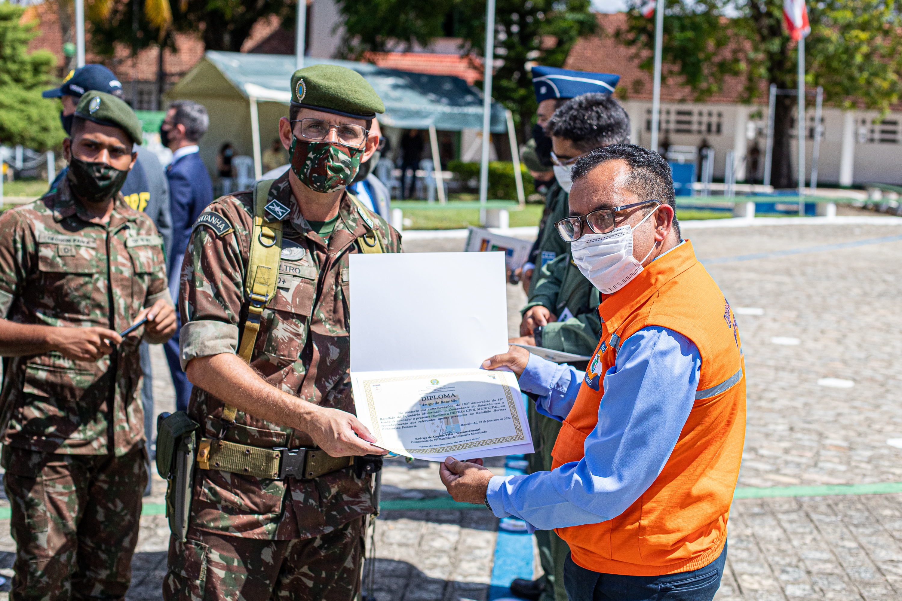 Prefeitura de Maceió  SMTT recebe certificado Amigo do Batalhão do…