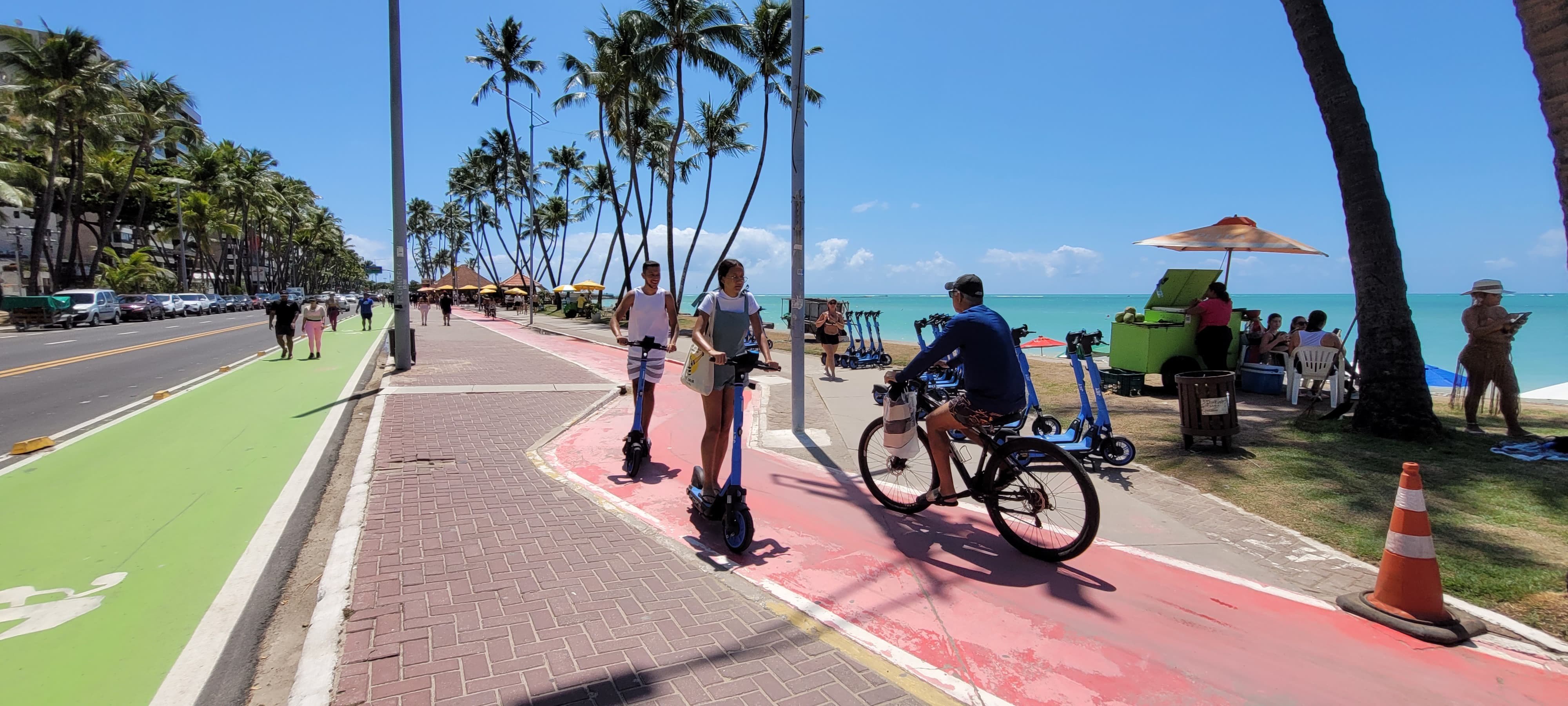 Maceió regulamenta compartilhamento de bicicletas e patinetes elétricos