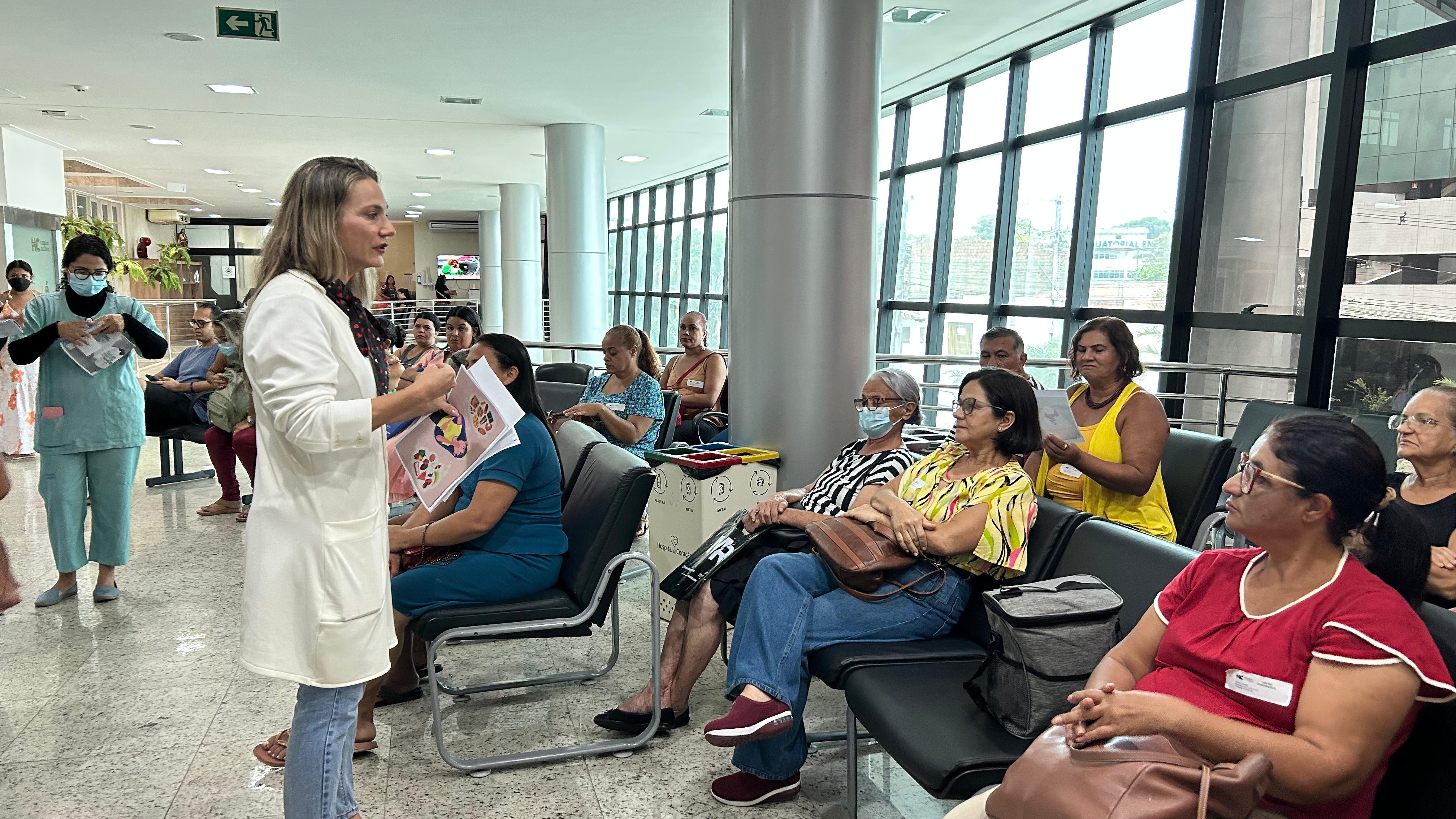 Hospital da Cidade leva ações do Janeiro Branco para pacientes e colaboradores