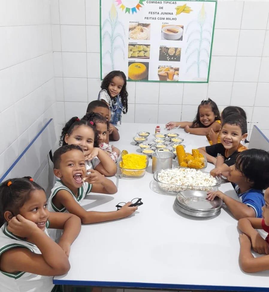 COMIDAS TÍPICAS DE FESTAS JUNINAS - Educação Infantil. 