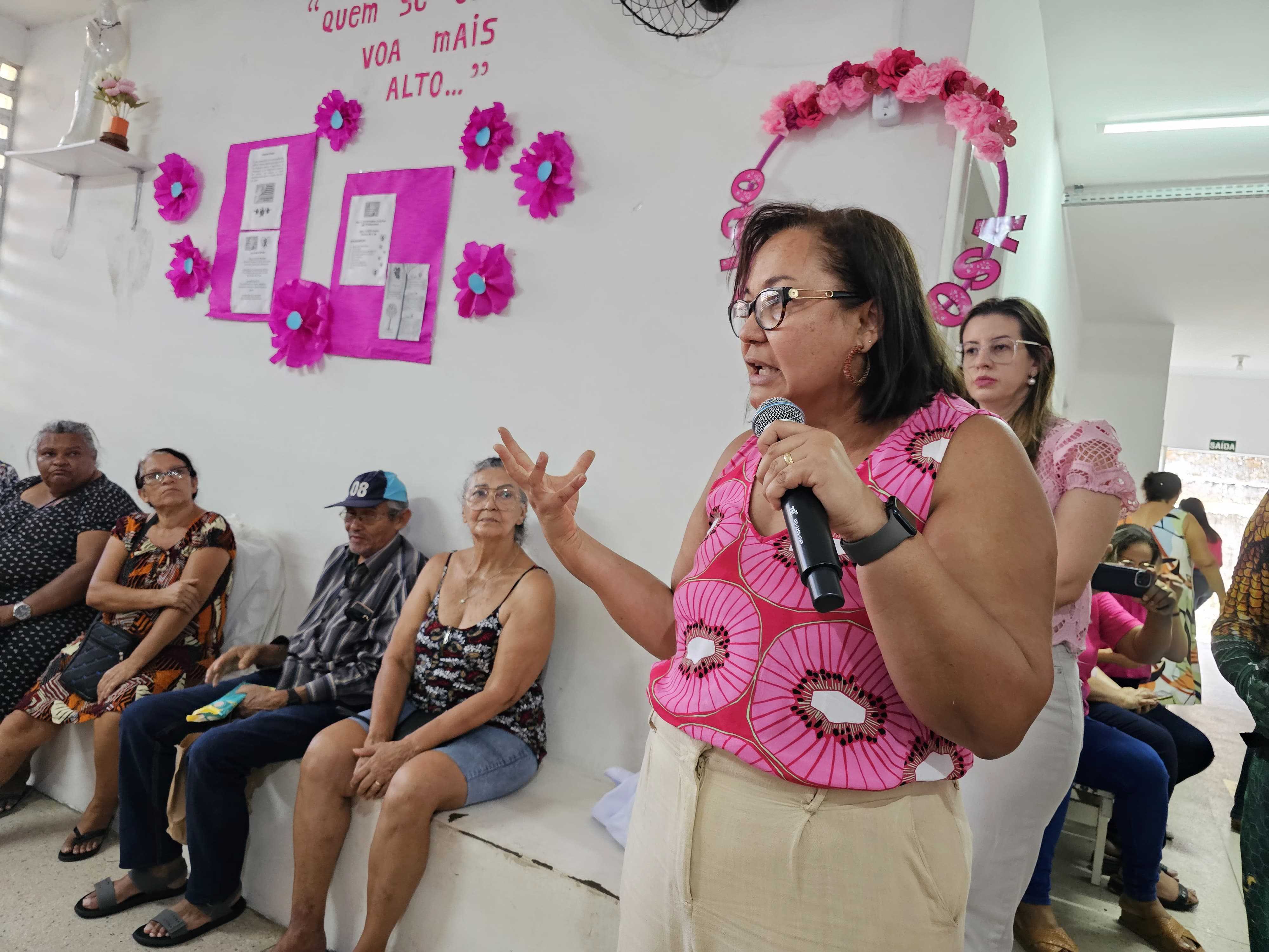 Dia D reforça prevenção contra o câncer de mama na URS Pitanguinha