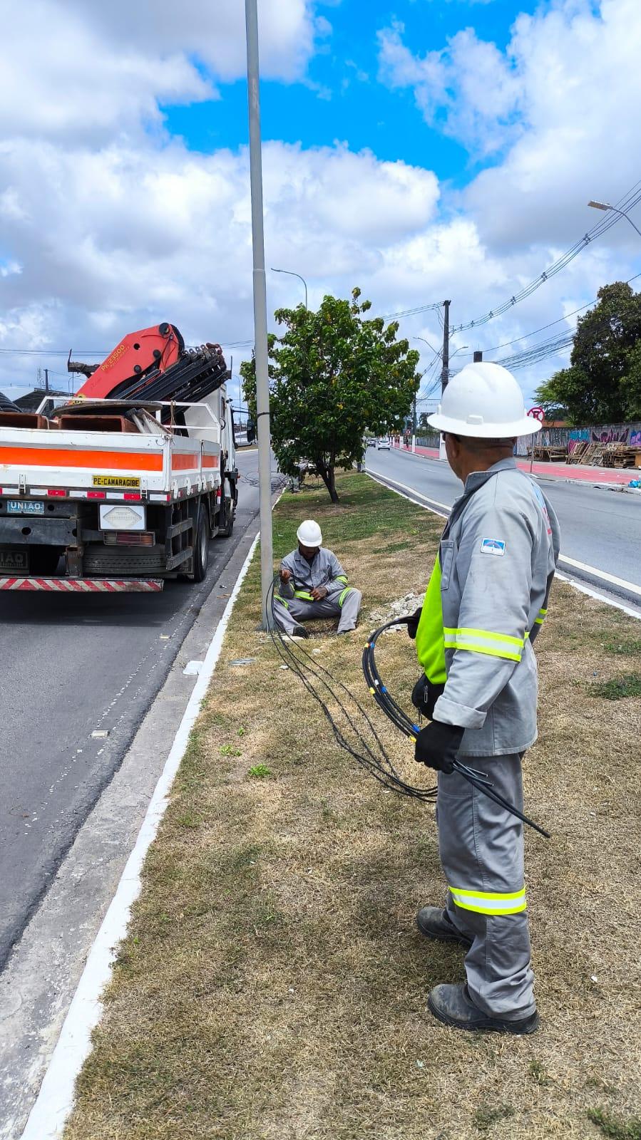 Novo furto de cabeamentos no viaduto da antiga PRF gera prejuízo de cerca de R$ 500 mil