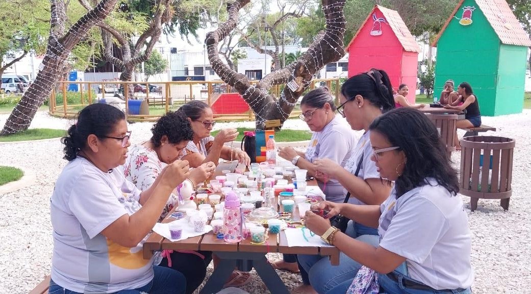 Comunidade participa de ações voltadas à saúde mental no Parque do Centenário