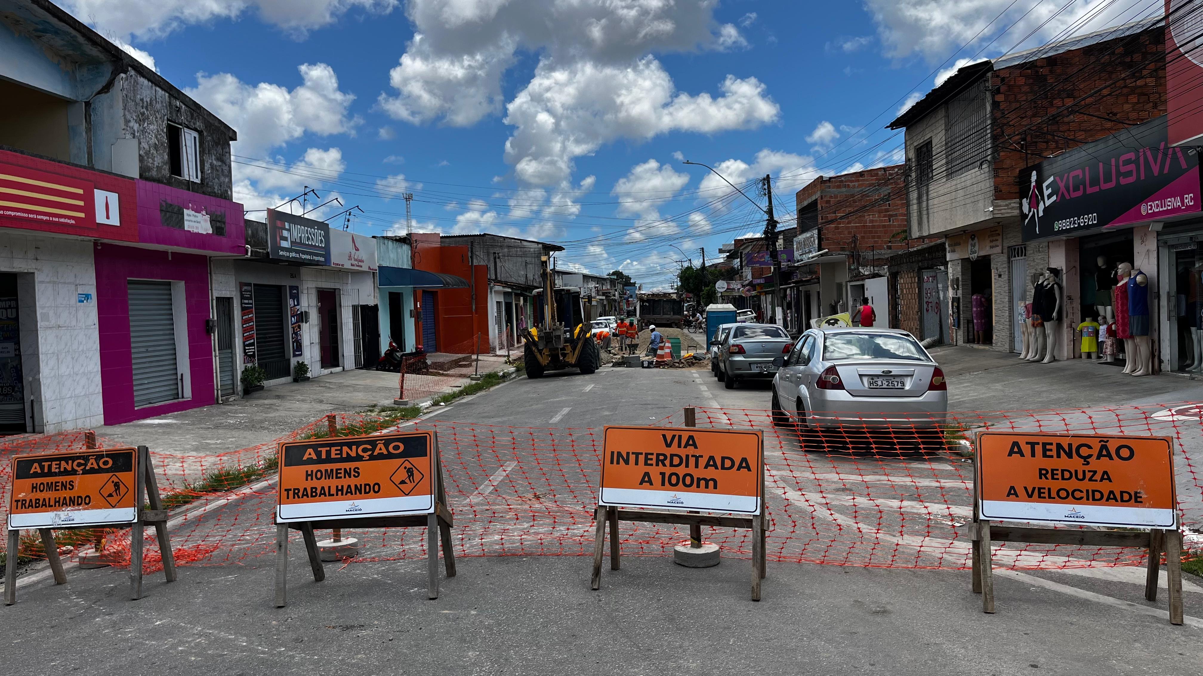 Obra emergencial modifica itinerário de linhas de ônibus no Clima Bom