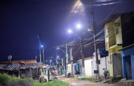 Brota na Grota: população tem vida melhorada com luz de qualidade