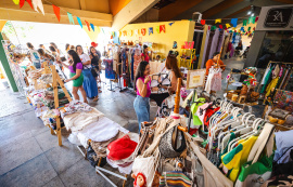 Bazar de artesãos homenageia folclore no Mercado do Artesanato da Levada