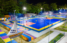 Prefeitura revitaliza quadras esportivas e amplia acesso ao lazer no Vergel