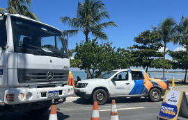 Serviço de drenagem interdita trechos da Avenida Cícero Toledo, nesta quarta-feira(28)