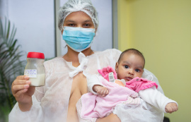 Campanha Agosto Dourado reforça importância da doação de leite materno para salvar vidas