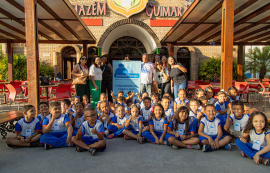 Alunos de creche municipal participam de atividade recreativa