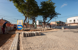 Prefeitura de Maceió inicia revitalização da Praça Moleque Namorador