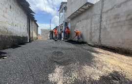 Travessas do Conjunto Bela Vista no Biu recebem pavimentação