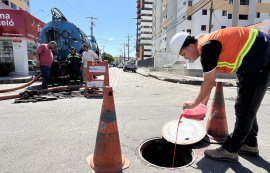 Operação Línguas Sujas flagra lançamentos clandestinos de esgoto na Pajuçara