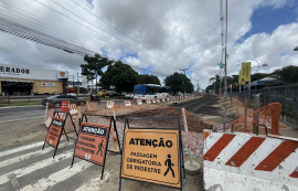 Duplicação da Avenida Durval de Goes Monteiro avança com obras da rede elétrica