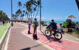 Maceió regulamenta compartilhamento de bicicletas e patinetes elétricos