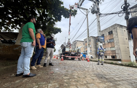 Ilumina participa de operação contra furtos de energia no Benedito Bentes