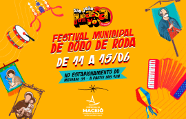 Maceió celebra tradição com Festival de Coco de Roda a partir desta quarta(11)