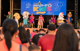 Festival Massayó Kids marcou fim de semana com alegria, diversão e brincadeiras