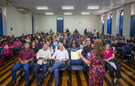 Desenvolvimento Social recebe novos contratados e realiza capacitação