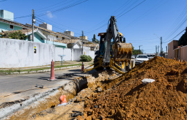 Secretaria de Infraestrutura implanta sistema de drenagem no bairro Antares