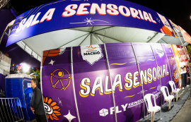 Sala Sensorial recebe público neurodivergente no São João Massayó