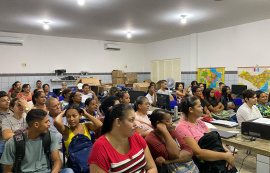 Vigilância Sanitária promove capacitação para alunos da Escola Nise da Silveira