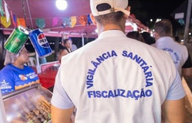 Vigilância Sanitária fiscaliza a venda de alimentos e bebidas no São João Massayó