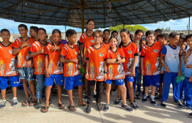 Escola de Maceió realiza cerimônia de abertura dos Jogos Internos