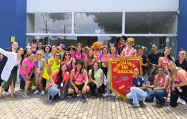 Bloquinho da Saúde anima ruas de Maceió com orientações sobre bem-estar