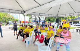 Saúde abre campanha de prevenção ao câncer do colo de útero no Parque do Centenário