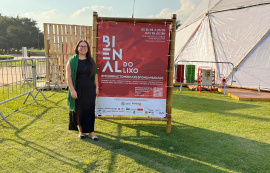 Diretora da Alurb representou a Prefeitura de Maceió na Bienal do Lixo 2025