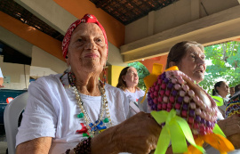 Projeto musical promove bem-estar para idosas do Serviço de Convivência