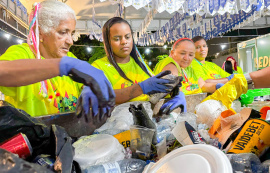 Central de Reciclagem fecha São João com mais de 17 toneladas de material coletado