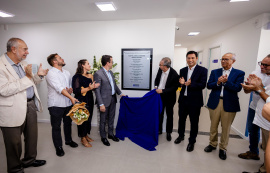 Vice-prefeito prestigia inauguração da nova unidade do Hospital Sanatório