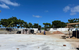 Prefeitura revitaliza entorno do projeto da roda-gigante na Pajuçara