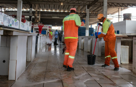Mercado do Jacintinho fecha para serviços de limpeza e desinfecção nesta segunda-feira (24)