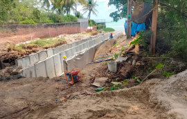 Vice-prefeito e titular da Seminfra acompanha obras de drenagem e pavimentação em Ipioca