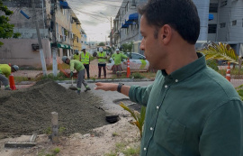 Vice-prefeito e titular da Seminfra cobra da BRK explicações para abertura de cratera na Jatiúca