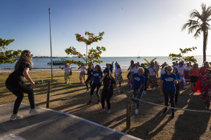 Dança foi um dos destaques da ação Foto: Alisson Frazão/Secom Maceió