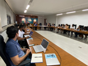 Reunião de alinhamento com as secretarias e o Programa Favela 3D (Foto: Jéssica Viturino)