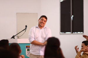 Secretário de Educação, José Neto. Foto: Pedro Farias.