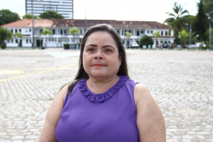 vice-diretora da Escola Arnon de Melo, Alessandra Viana. Foto: Pedro Farias.