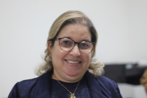 Coordenadora Geral de Normas e Legislações, Ana Amélia, destacou importância da formação.  Foto: Arthur Vieira (estagiário)/Ascom Semed