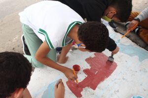 Projeto estimulou criatividade dos estudantes. Foto: Ascom Semed
