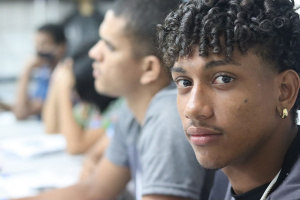 Rodrigo da Silva, de 19 anos, diz que quer colocar em prática suas metas de vida. Foto: João de Oliveira/Ascom Semed