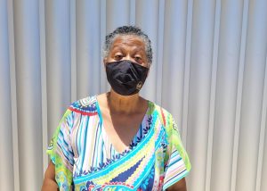 Dona Eliete Araújo mora no bairro há mais de 50 anos. Foto: Ascom Sudes