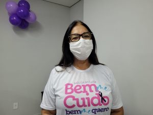 Coordenadora do programa Saúde da Mulher, Silvia Melo. Foto: Ascom SMS