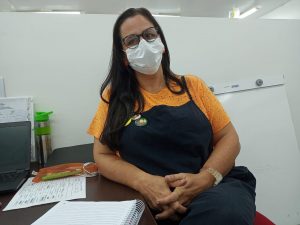 Pedagoga e coordenadora da CGEJAI, Rejane Bandeira. Foto: Jamerson Soares (estagiário)/Ascom Semed