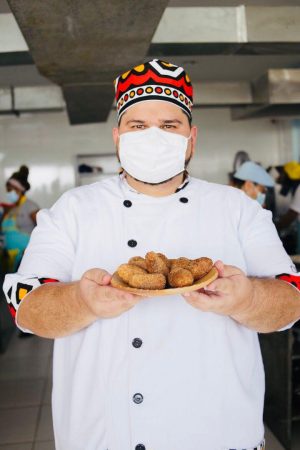 Chef de culinária afro-brasileira, Daniel Toledo. Foto: arquivo pessoal.