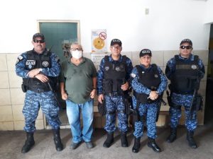 Guarda Municipal reforçou segurança no Mercado Público da Produção, na Levada (Foto: cortesia)